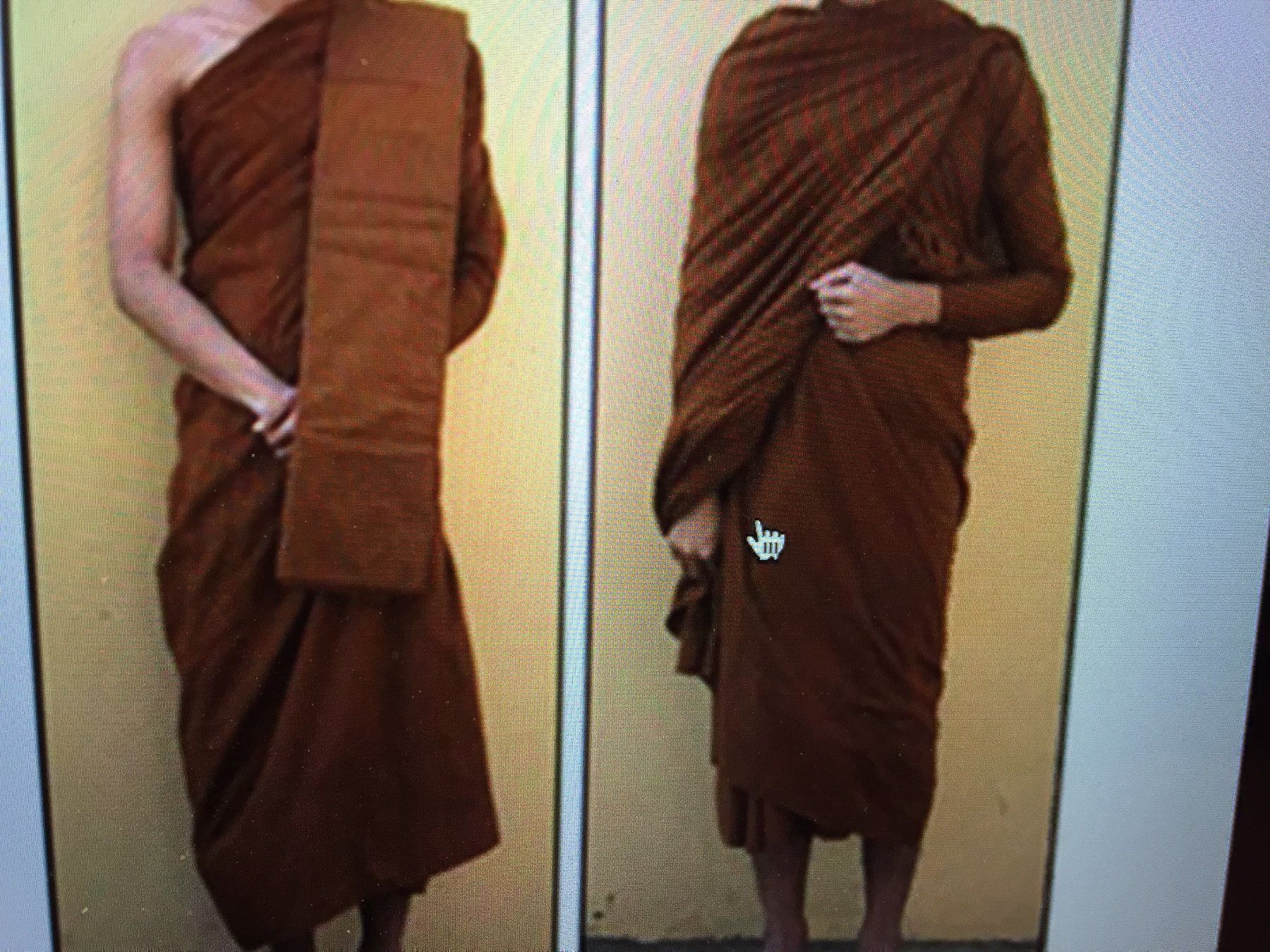 Altro in Moda uomo: Keasa Thaïlandais robe de moine de couleur ocre NEUF – Nuovo e nell'imballaggio originale da Genève venduto da Donnet2