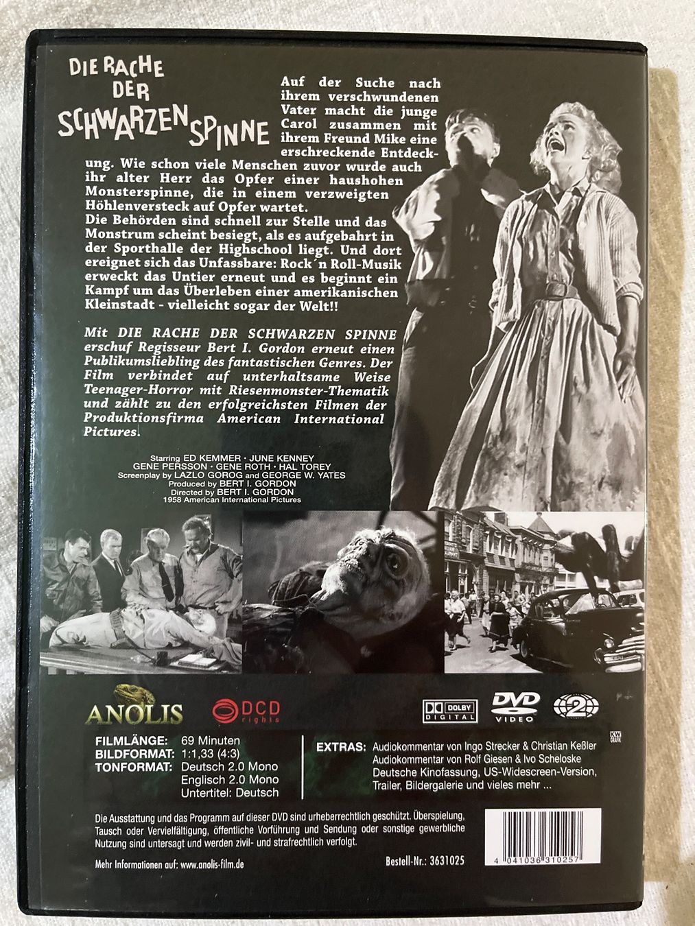 Alle DVDs: Rache der schwarzen Spinne – Gebraucht aus Basel von patku79 1