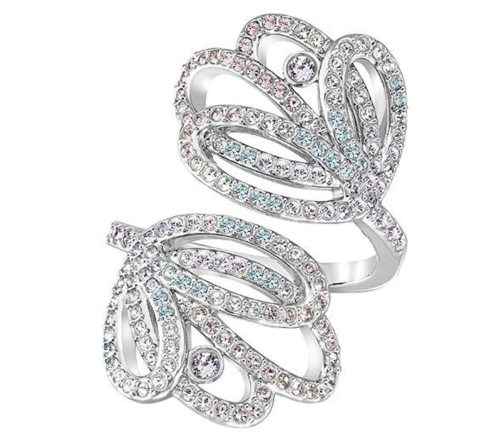 Swarovski Anelli: Swarovski statement Ring Gr 52. neu mit Box – Nuovo (secondo la descrizione) da Kirchleerau venduto da Piroska05 2