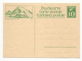Bildpostkarte Berghaus Jungfraujoch ww