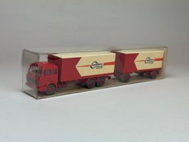 Wiking Mercedes 1632 Kofferlastzug Confern