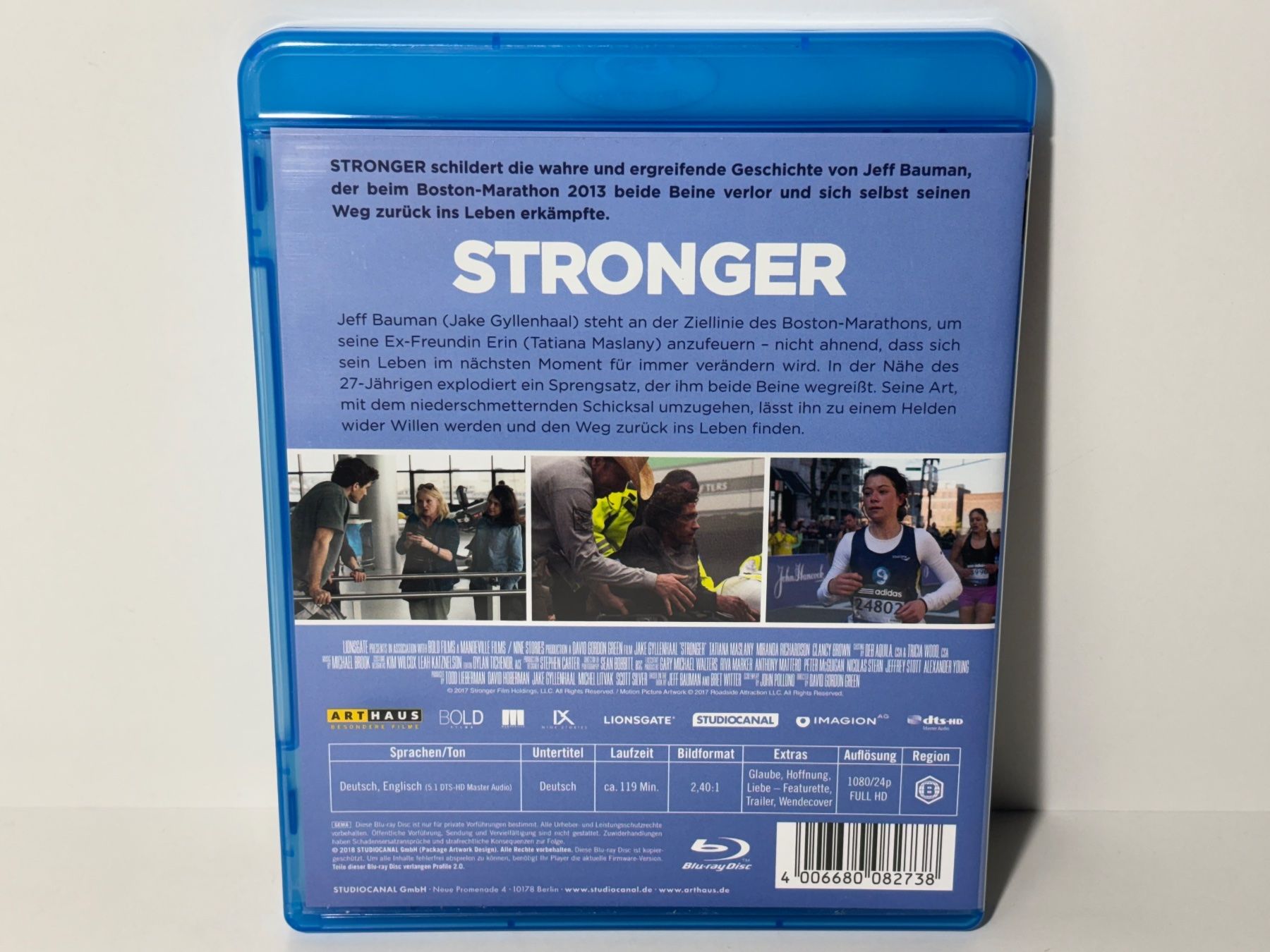 Tutti i DVDs: Stronger Blu Ray – Usato da Wilderswil venduto da Sstriker 1