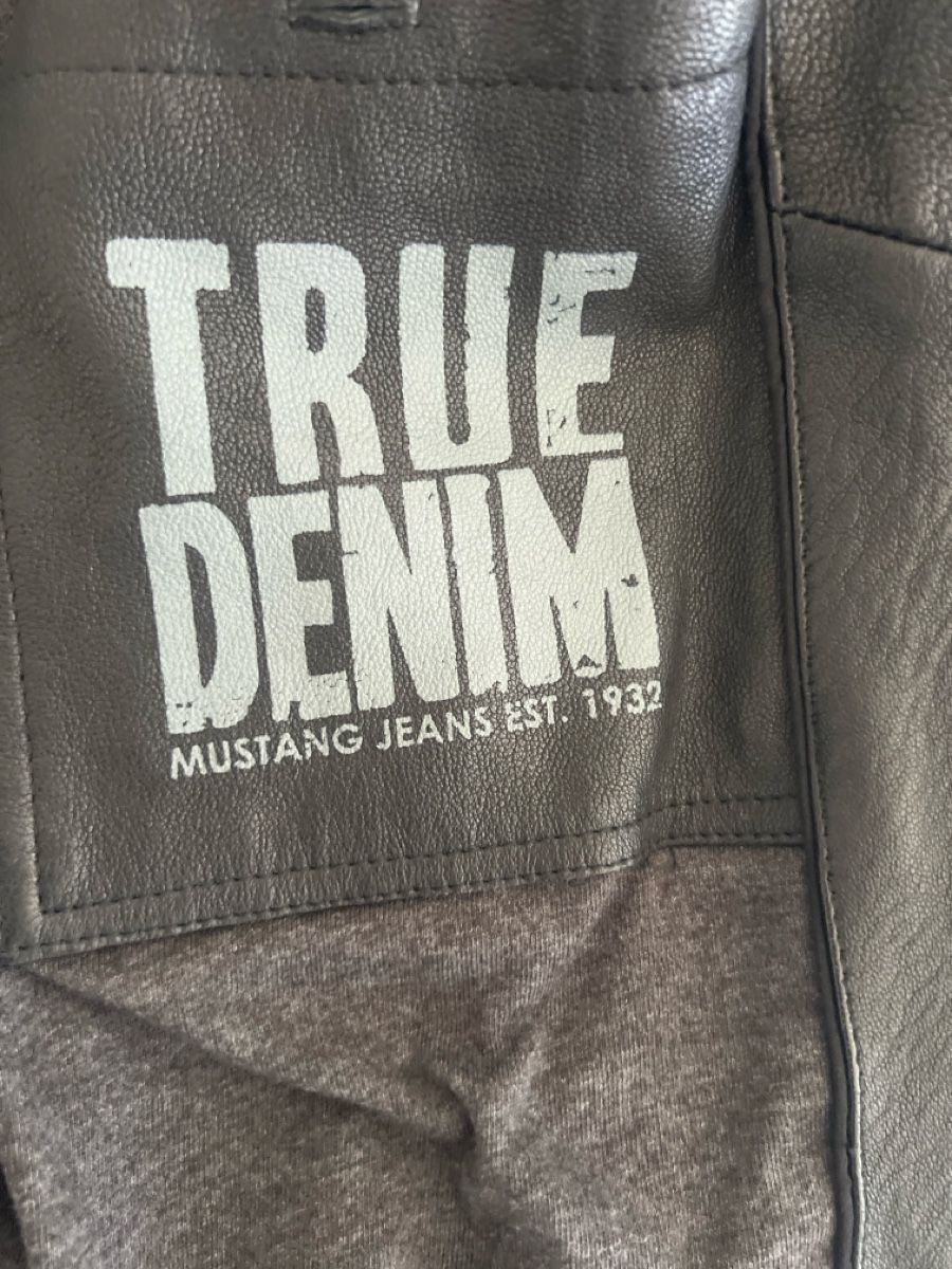 Giacche: Leder Jacke Mustang jeans – Usato da Langenthal venduto da lui_2ytv 4
