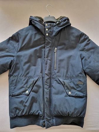 Winterjacke, blau, Grösse M