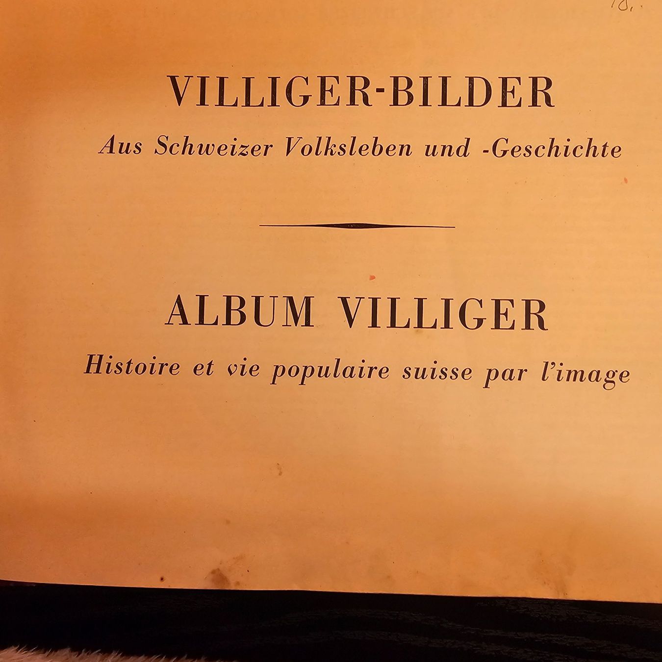 Bücher: VILLIGER-BILDER AUS SCHEIZER VOLKSLEBEN U.GESCHICHTE – Gebraucht aus Dintikon von bonita099 9