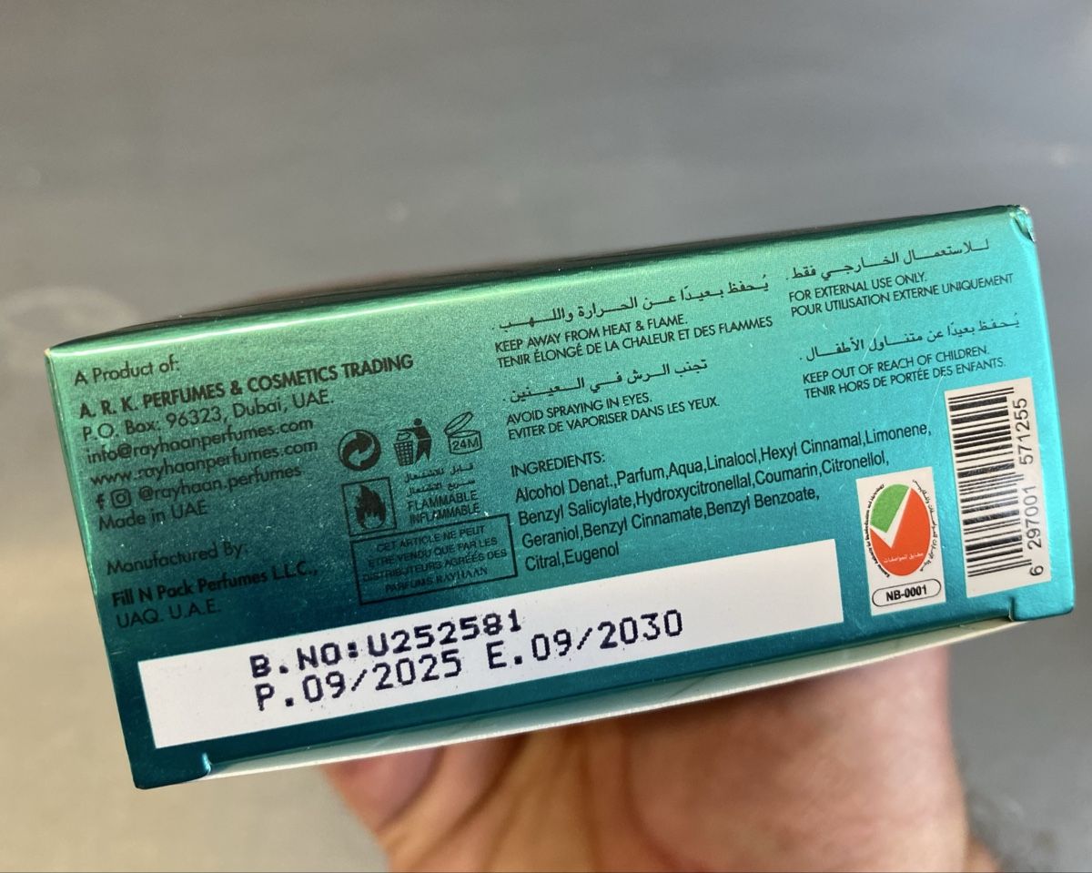 Profumi & Eau de Toilette: Rayaan Tropical Vibe 100ml – Nuovo (secondo la descrizione) da Corseaux venduto da atchoum66 2