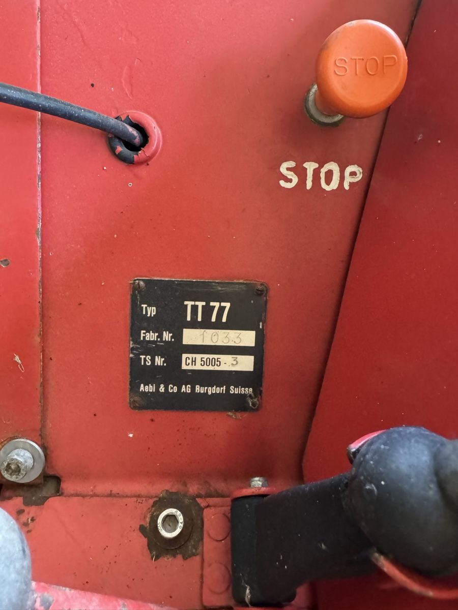 Aebi Trattori: Aebi TT 77  – Usato da Wolfhausen venduto da Schbubi 7