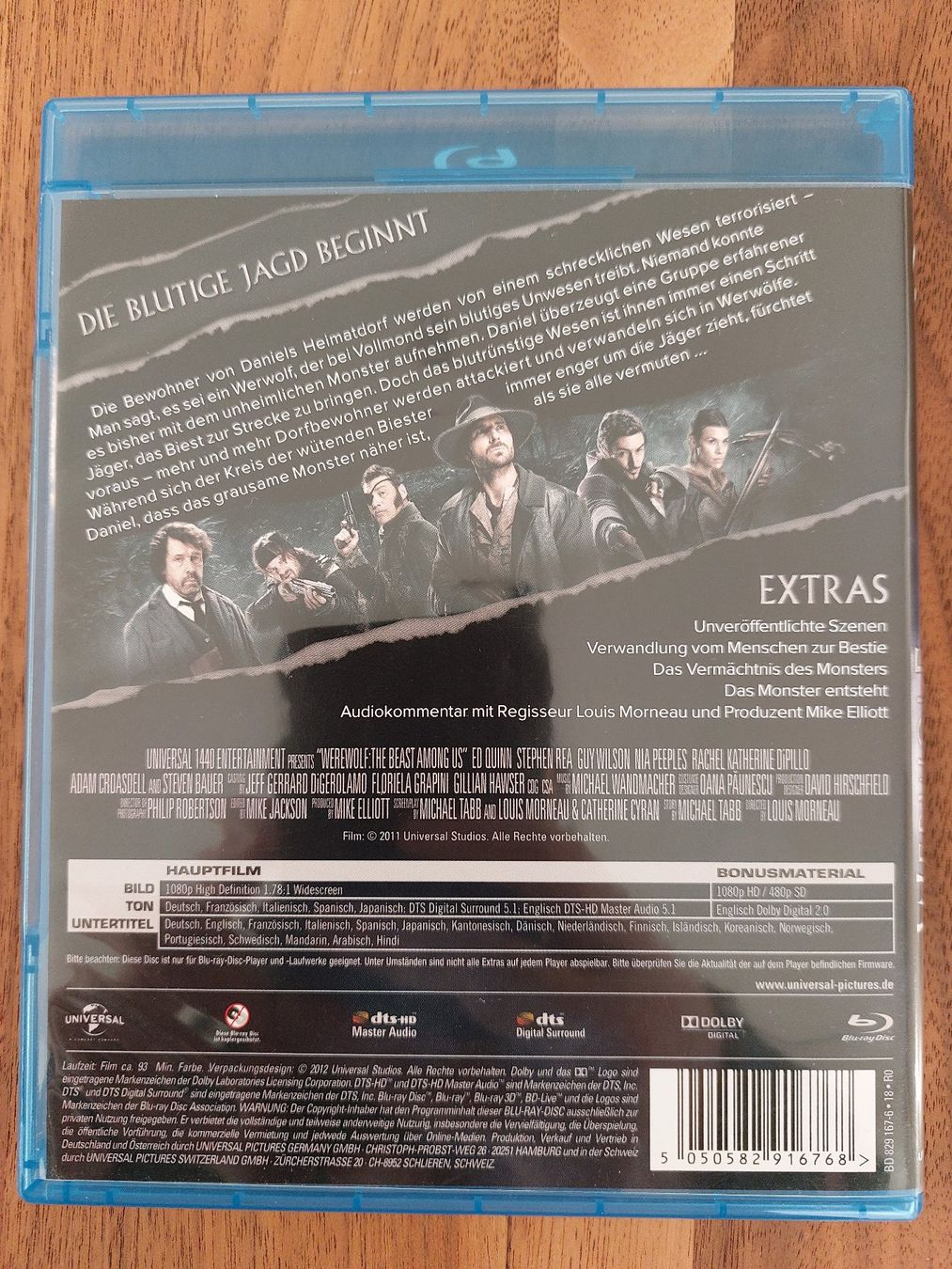 Alle DVDs: Blu Ray - Werwolf / Das Grauen lebt unter uns – Gebraucht aus Rheinfelden von FilmAuktion 1