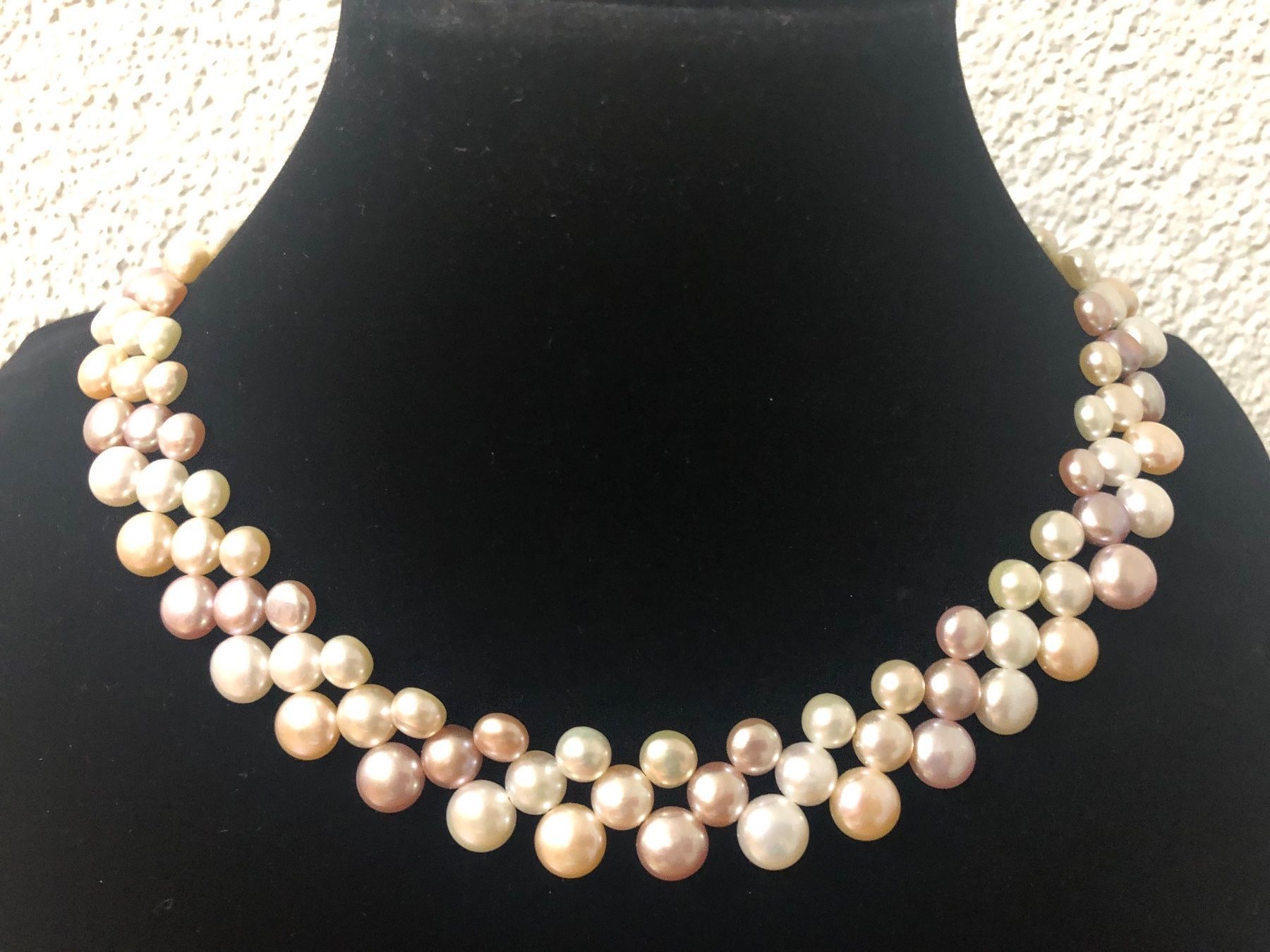 Catenine: Collier aus Perlen (Süsswasser) – Usato da Stein AR venduto da EvaL056