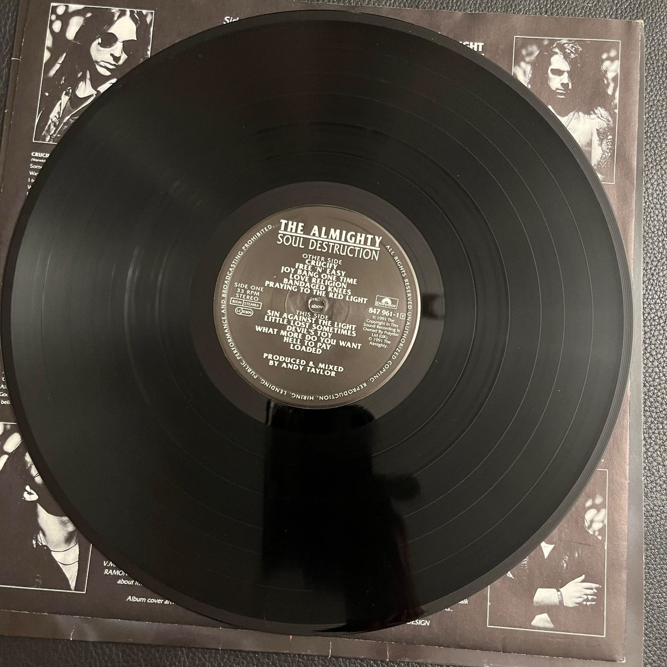 Dischi in vinile: The Almighty - Soul Destruction - Vinyl LP – Usato da Lenzburg venduto da sch_lml8 5