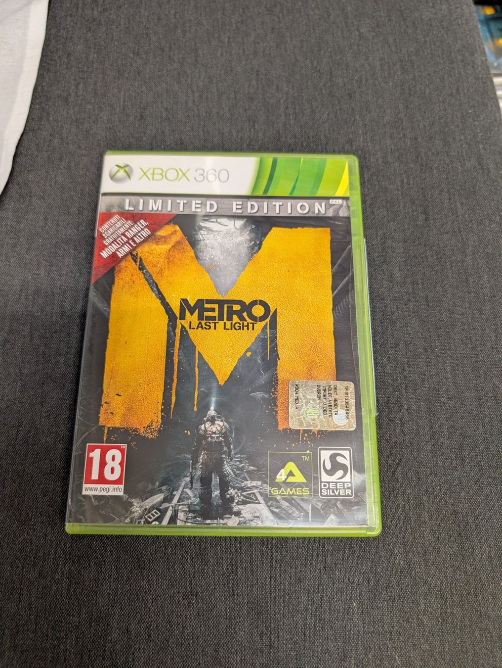 Giochi: Metro last night Microsoft Xbox 360 – Usato da Giubiasco venduto da Ticinerd