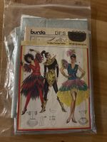 Burda Schnittmuster für Damen Kleid für Fasnacht