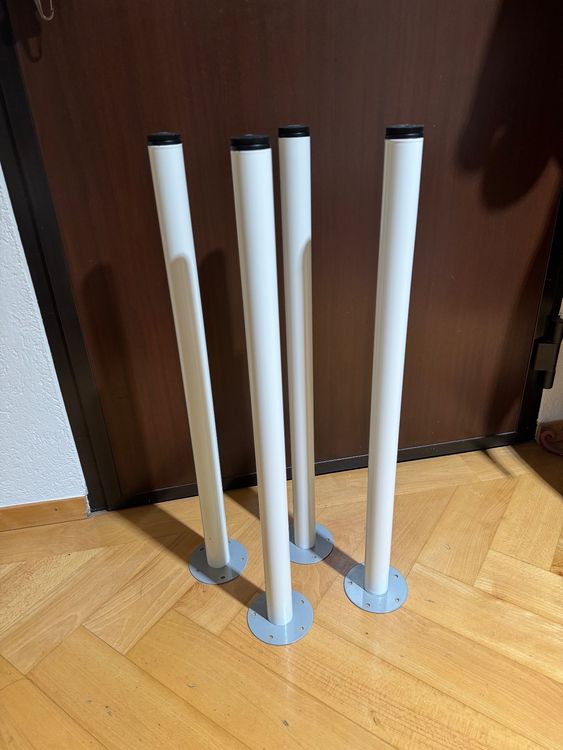 4 Stück - Ikea Tischbein 