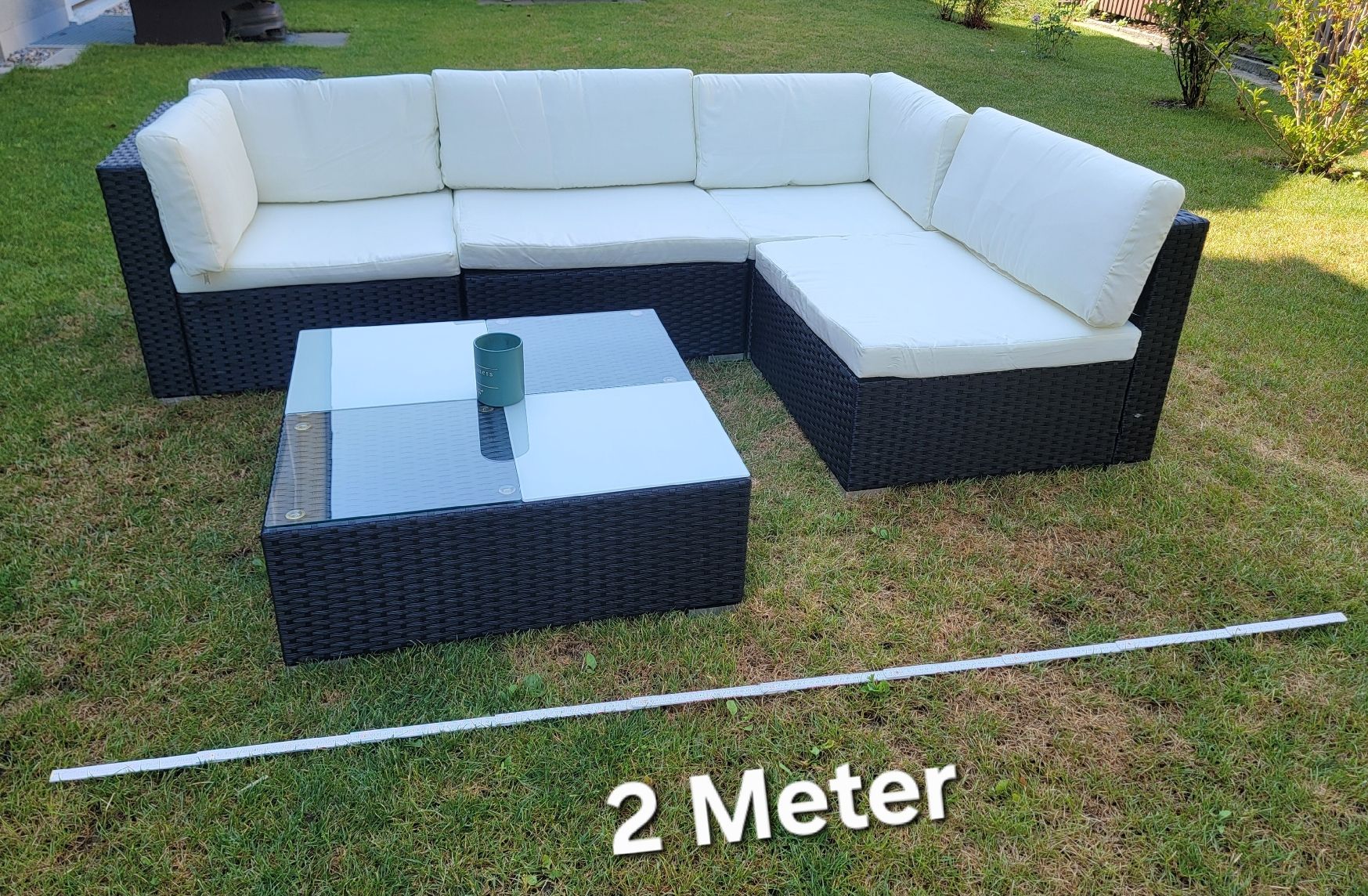 Gonser Divani: Rattan Gartenlounge – Nuovo (secondo la descrizione) da Hallau venduto da Sutter_Sandra 1