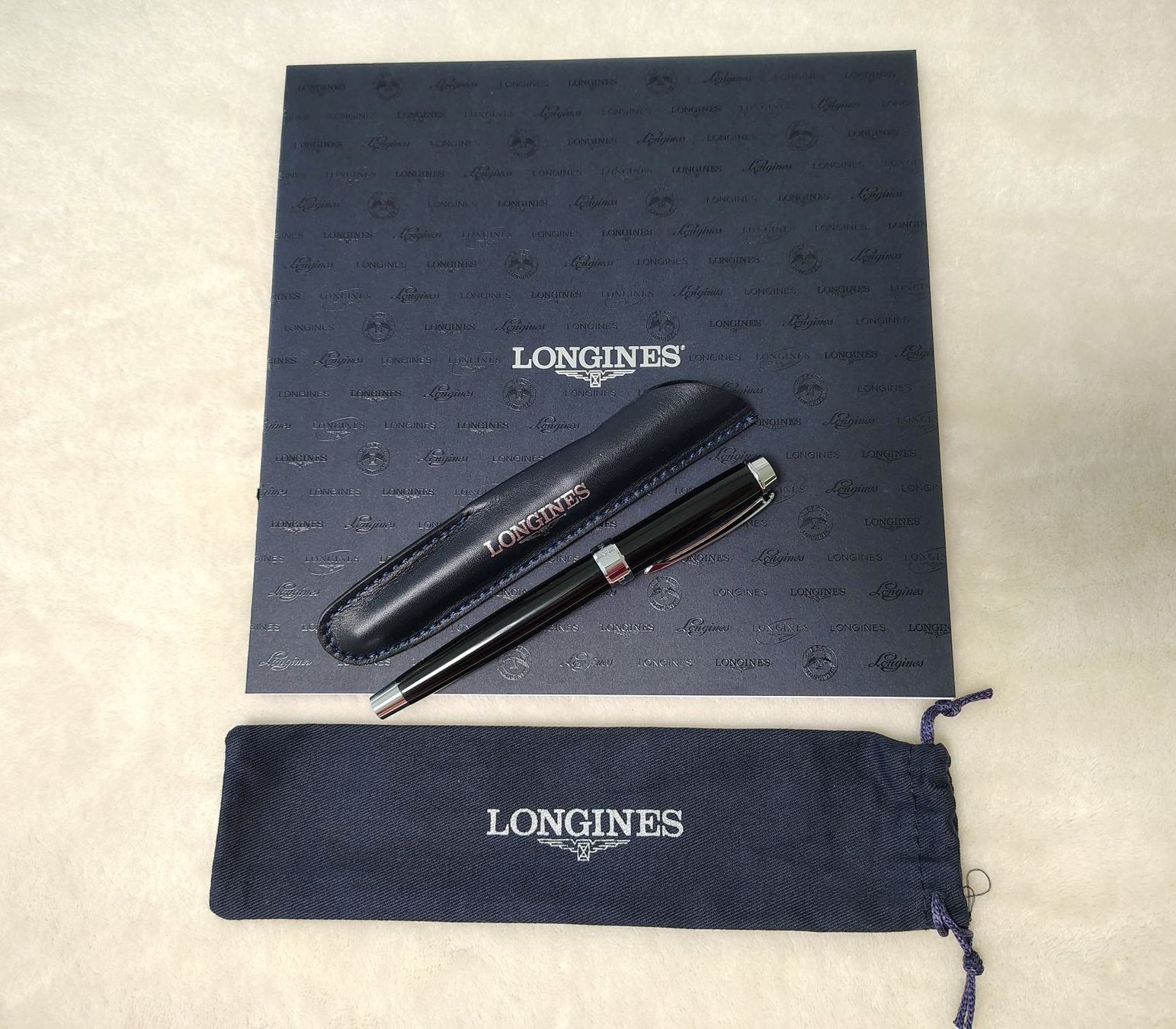 Penna & Evidenziatori: Longines, stylo et bloc-notes – Nuovo (secondo la descrizione) da Péry venduto da Sodubavallon