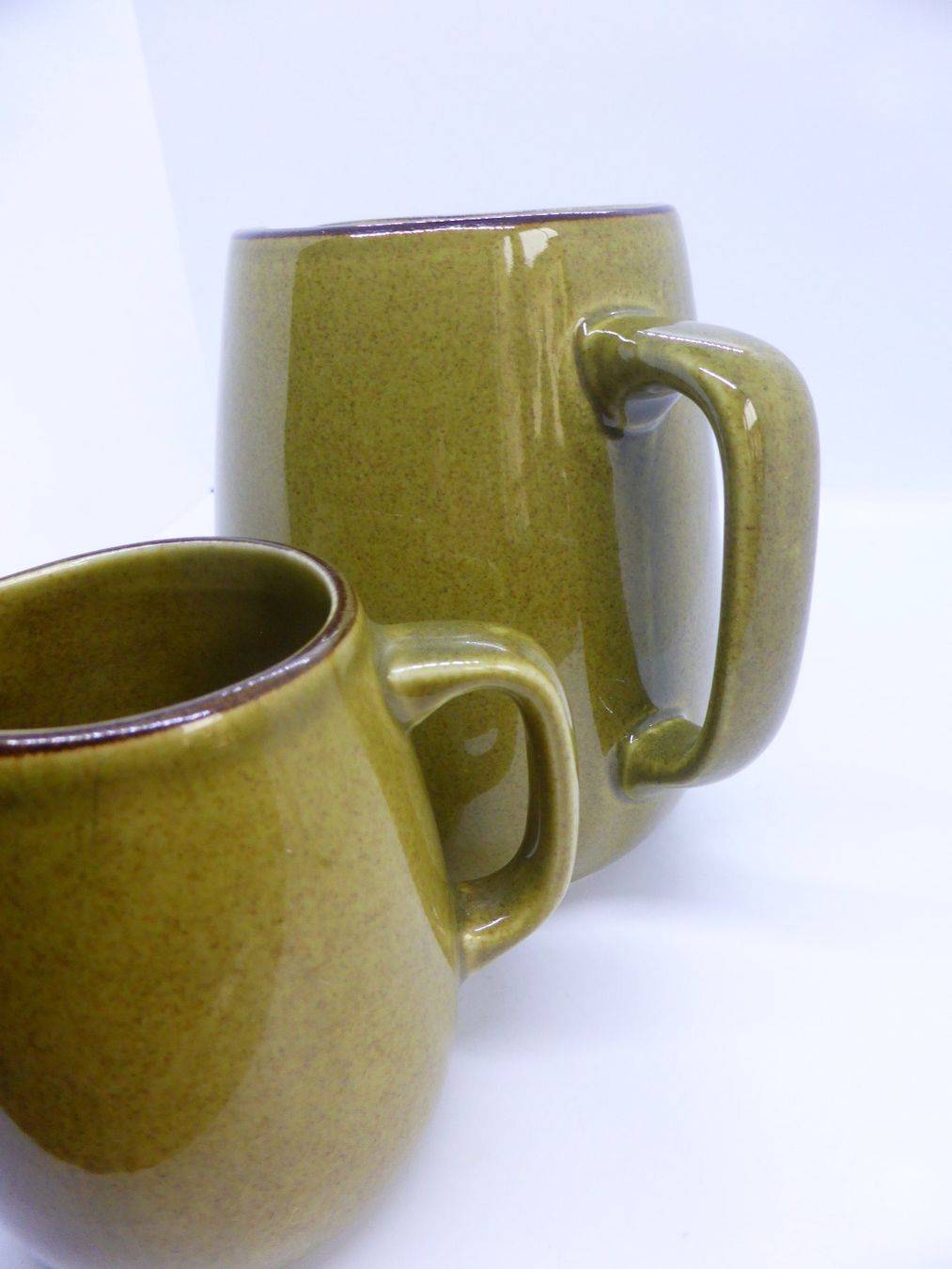 Rössler Caraffe: Rössler 1 pot à crème et lait décor vert olive – Usato da Porrentruy venduto da Kim017 9