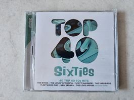 Top 40 Sixties  /  2 CD's Fabrikneu