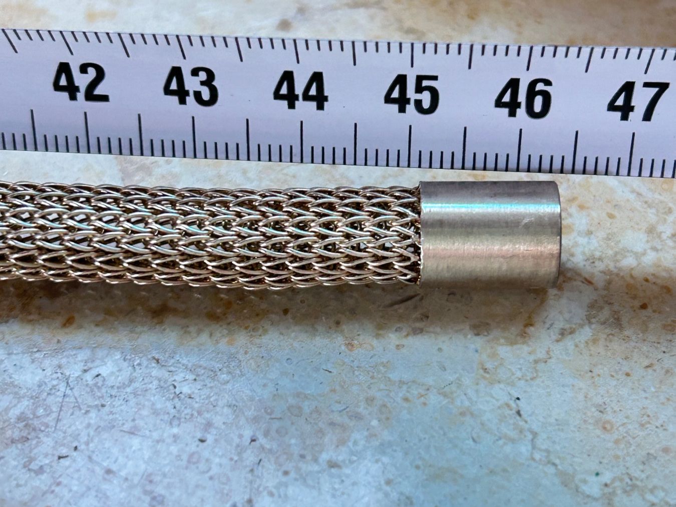 Catenine: Runde geflechtete Halskette (46cm) – Usato da Dittingen venduto da Bijoubelle 6
