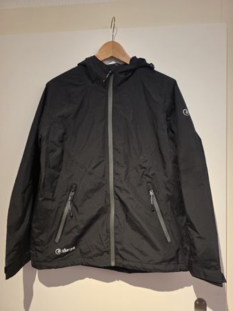 Sherpa Outdoor Damen Regenjacke, schwarz, Gr. L