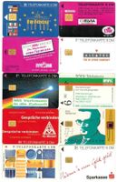 10 Telefonkarten Deutschland O-Serie