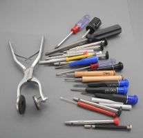 1 Posten Spezialwerkzeug für Optiker, Bastler, Handwerker