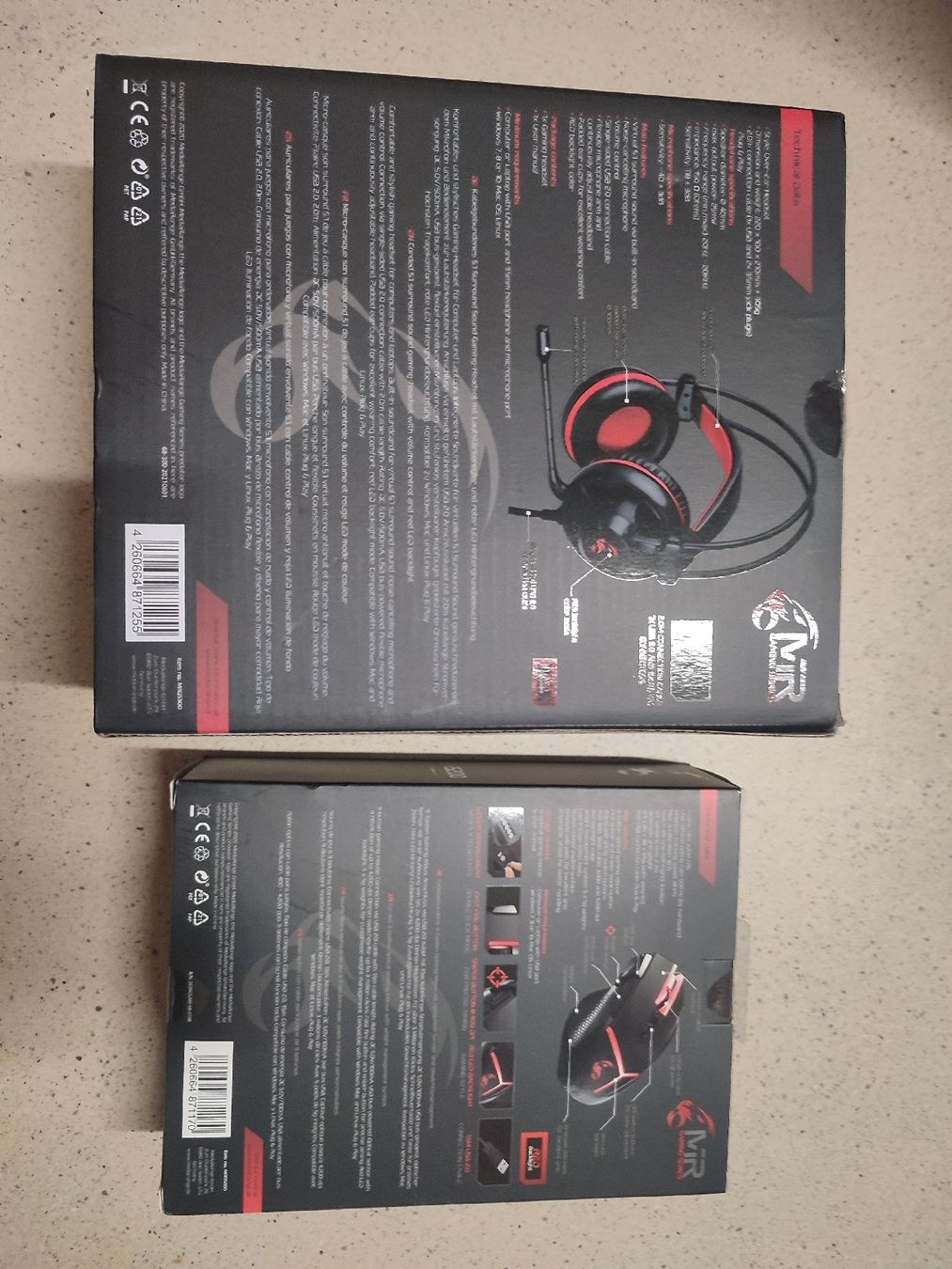 Maus: PC Gamer Headset und Gamer Mouse – Neu und originalverpackt aus Waltenschwil von Bodensee84 1