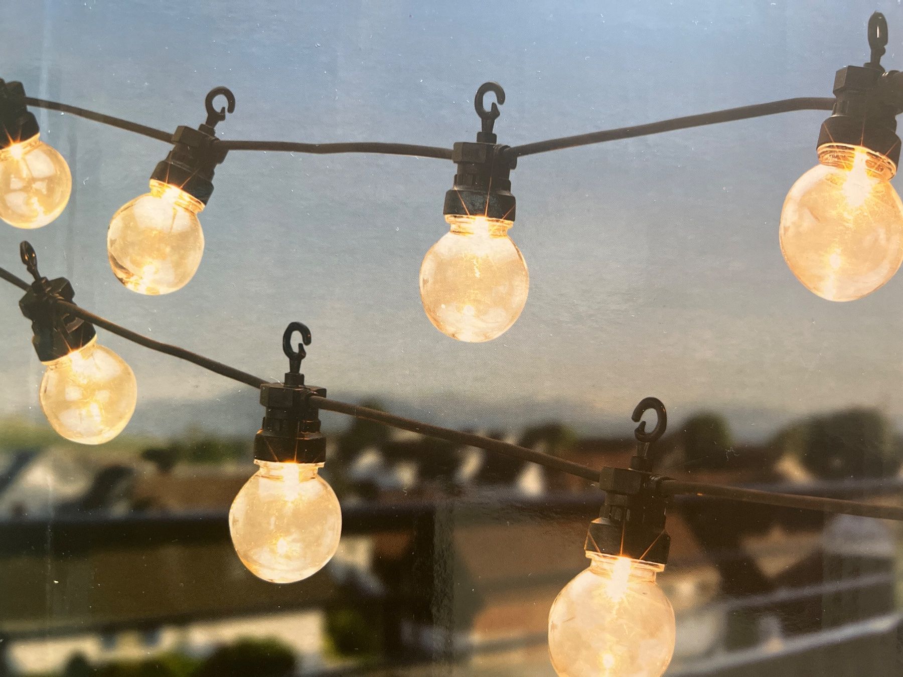 Lichterketten & Leisten: 3 Lichterketten outdoor – Neu (gemäss Beschreibung) aus Mastrils von