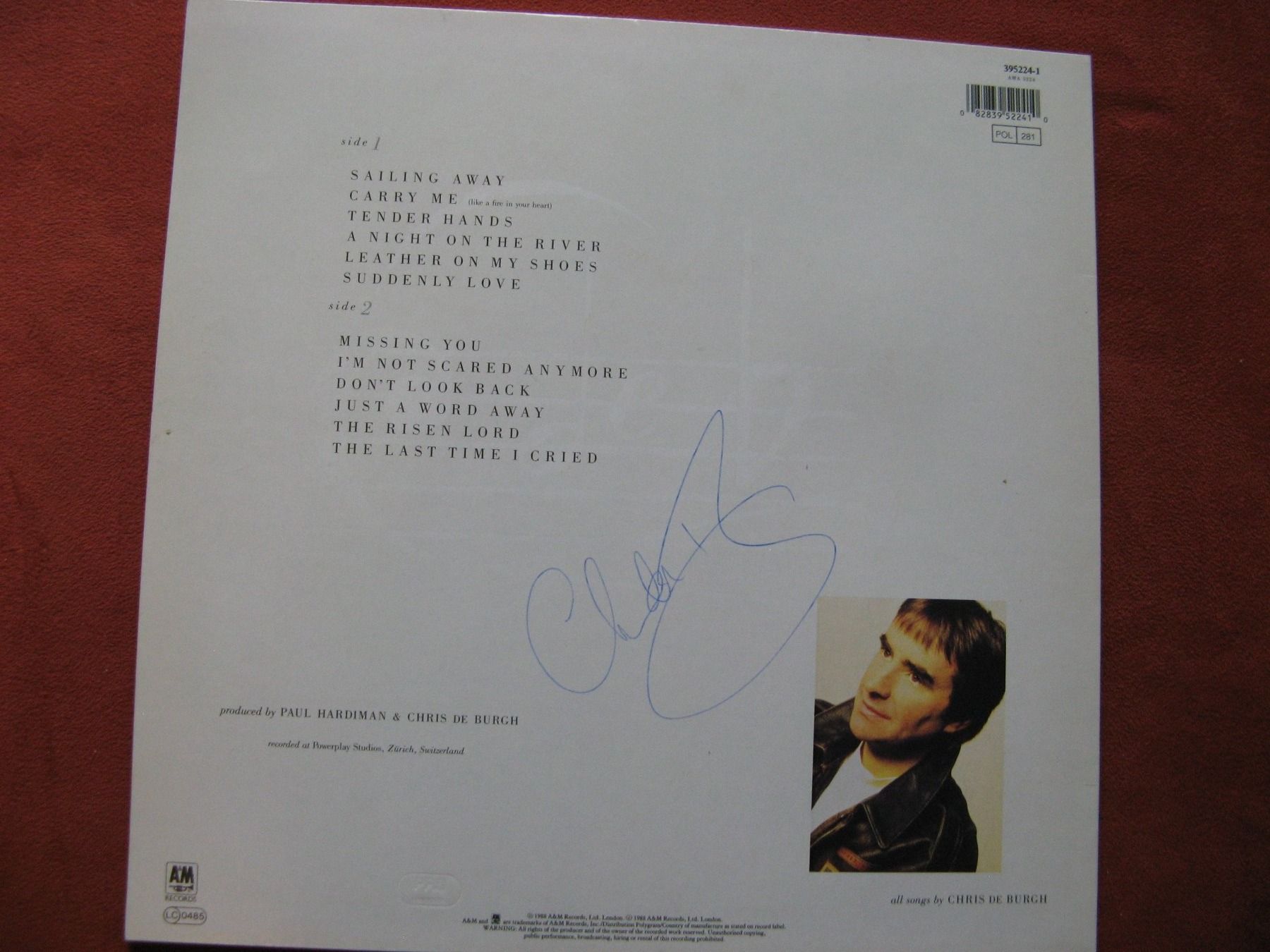 Dischi in vinile: Schallplatte Chris de Burgh flying colours – Usato da Zürich venduto da apil 1