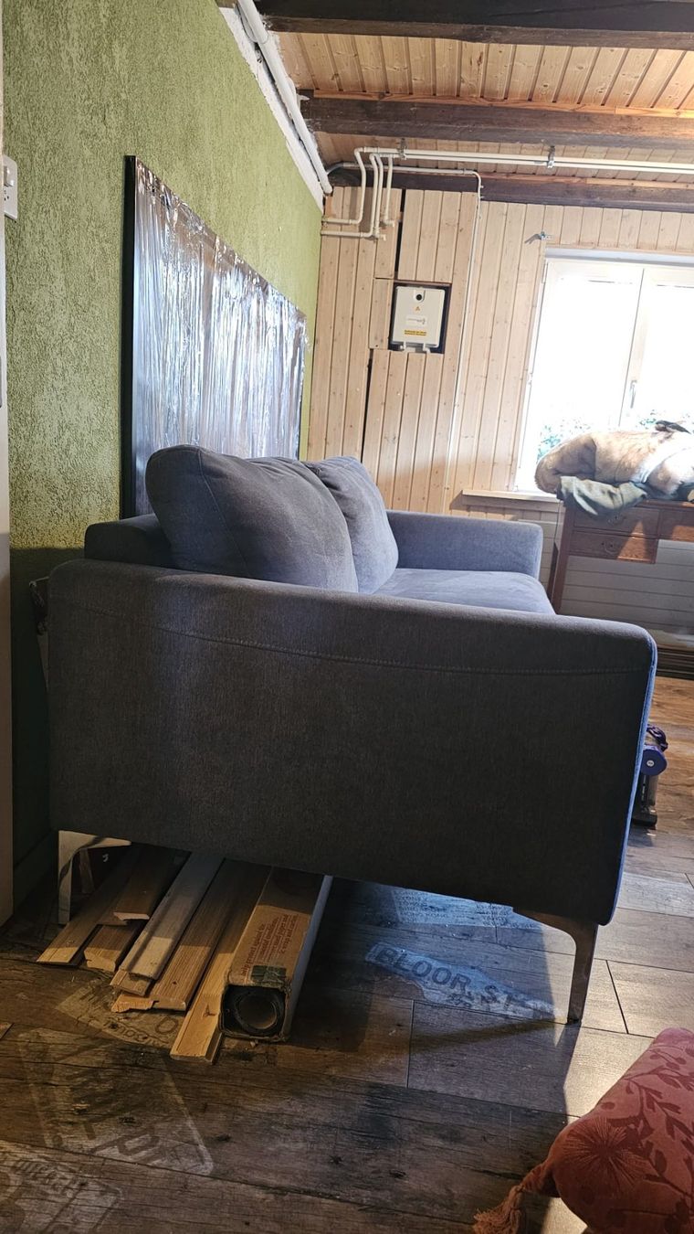 Sofas: Sofa / Couch, dunkelgrau – Gebraucht aus Untersiggenthal von Gnasty 9