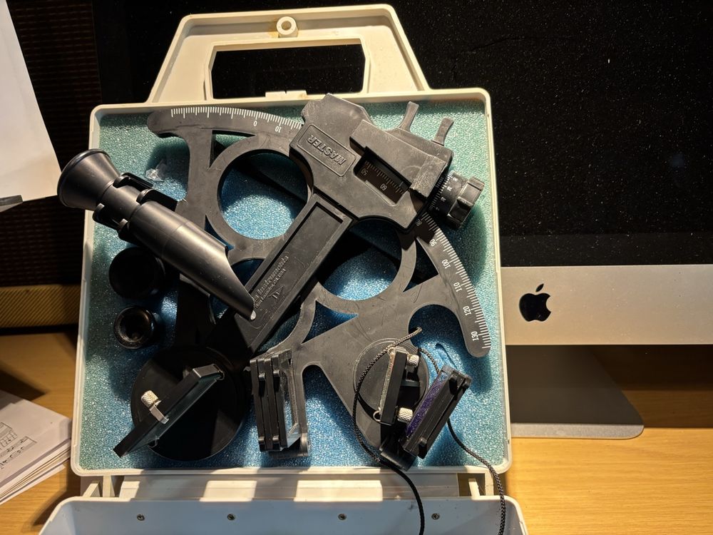 Sextant Master Mark 15 Davis Instruments avec coffret (Gebraucht) in ...