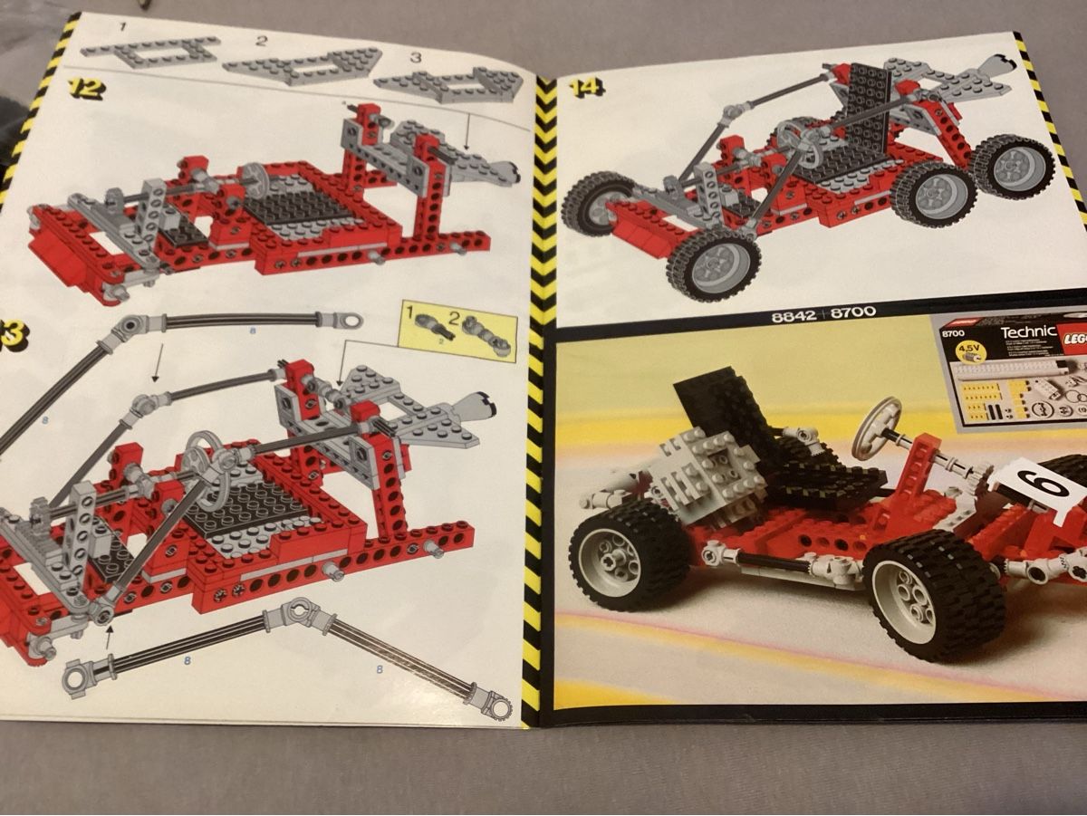 Lego Kit di costruzioni: Lego Technic 8842 Go-Kart 1986 – Usato da Arbedo venduto da Teto77 2