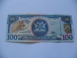 Trinidad und Tobago 100 Dollar 2006, P-51, Wie Neu