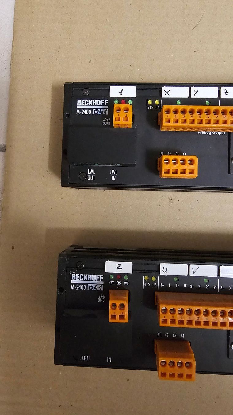 Beckhoff Componenti elettronici: Beckhoff Konvolut 2 "Lightbus" – Usato da Boniswil venduto da LakeSide_Boniswil 2