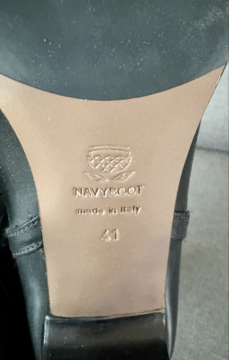Navyboot Scarpe da donna: Neuwertige Lederstiefel von Navyboot – Nuovo (secondo la descrizione) da Thalwil venduto da Sondejul 3