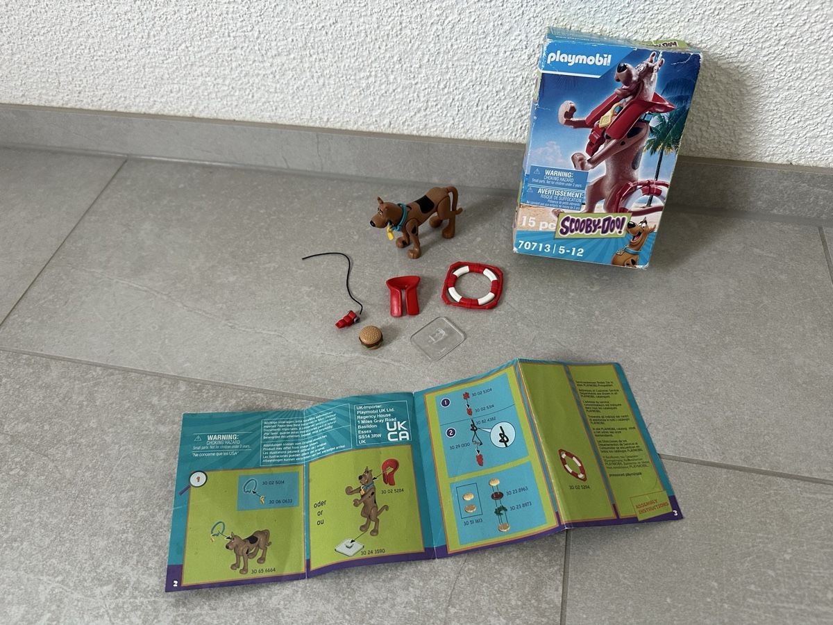 Playmobil Giocattoli: Playmobil 70713, Scooby-Doo! – Usato da Holderbank SO venduto da _Renarde_ 1