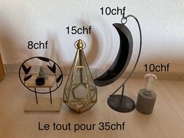 Plusieurs décorations