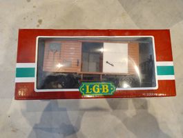 LGB Lehmann Grosse Bahn 4027 MOB 557 Gedeckter Güterwagen