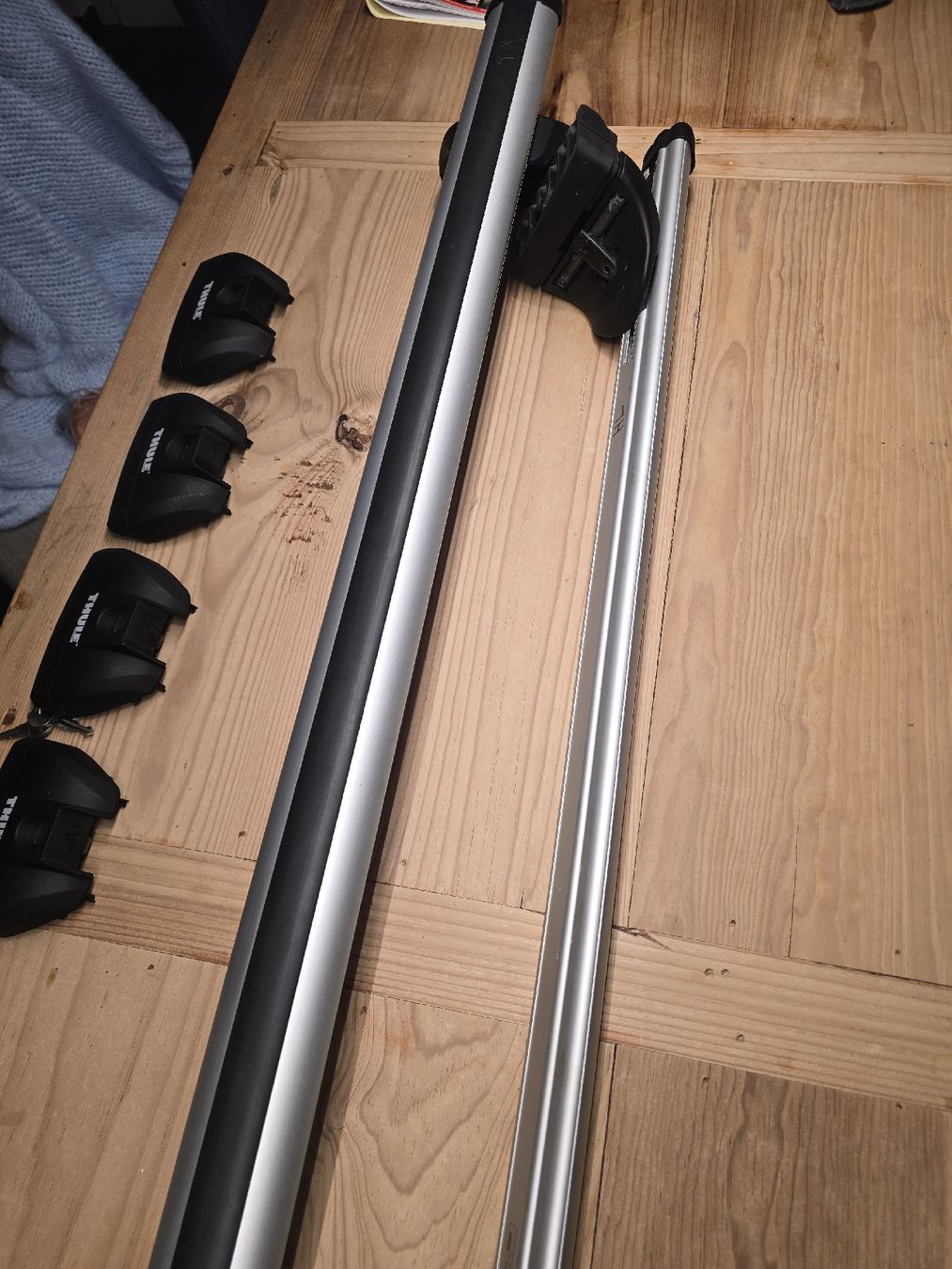 Thule Barres de toit: Auto Dachträger Set Thule – D'occasion à Wallbach par Manueljerome 5