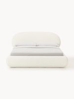 Bouclé-Polsterbett Alba mit Stauraum  Westwing CHF 2249-55%