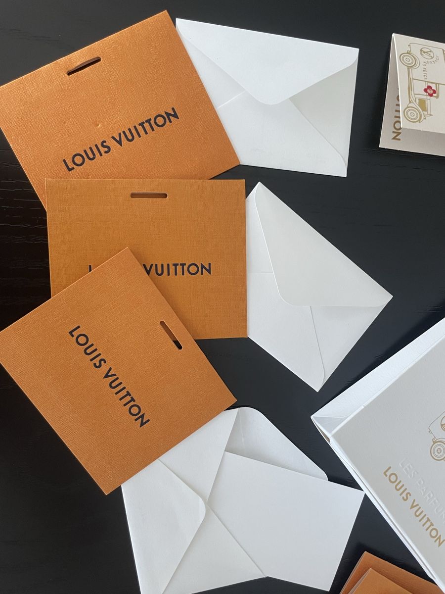 Buste & buste per spedizione: LOUIS VUITTON GESCHENKSET KARTEN & UMSCHLÄGE – Nuovo (secondo la descrizione) da Rorschacherberg venduto da drdupor 1