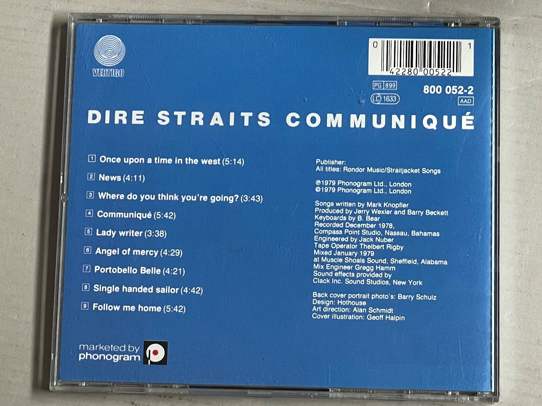 CD: Dire Straits-Communiqué – Usato da Muri b. Bern venduto da AdidasCollector 1