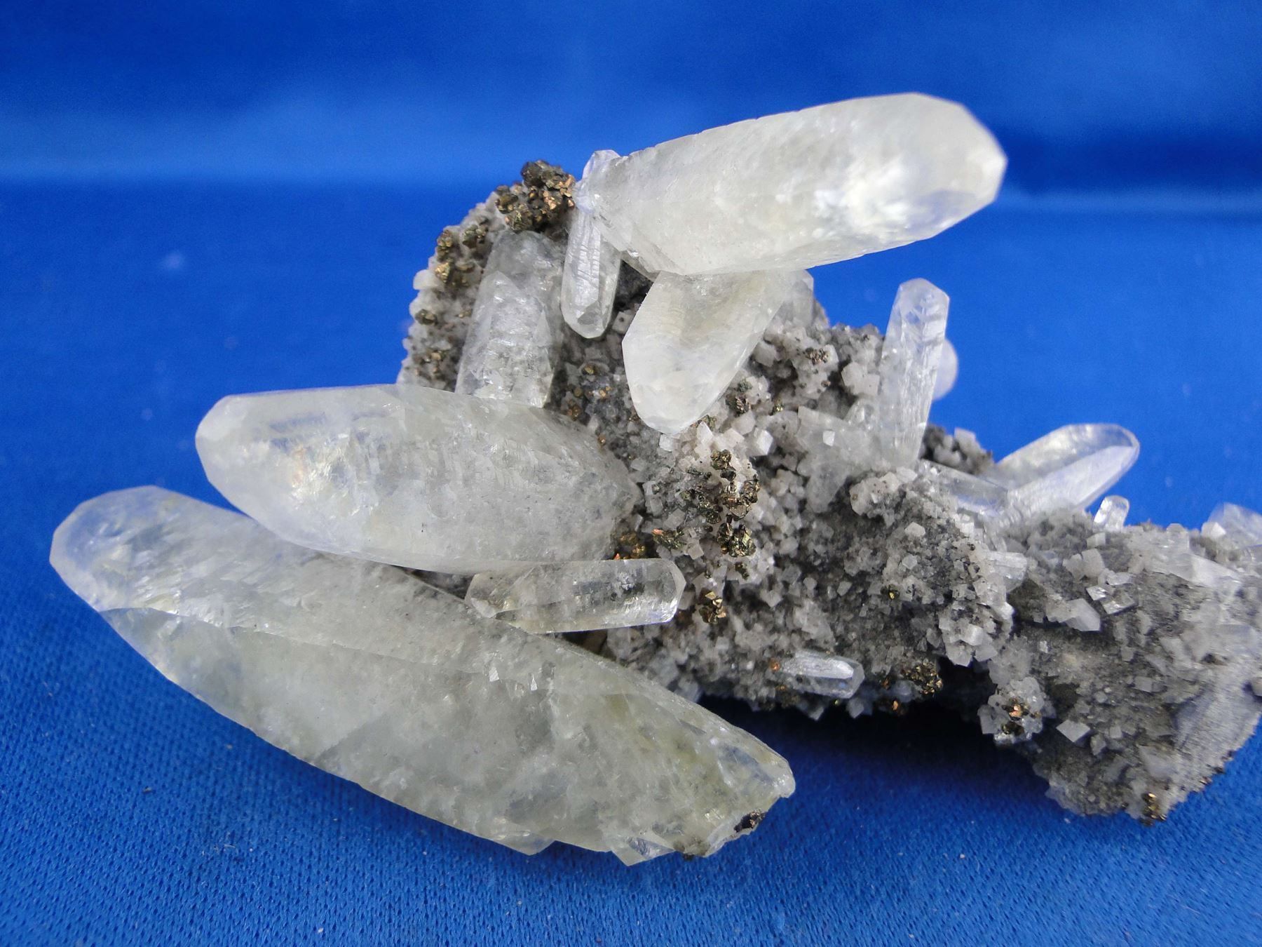 Minerali & Pietre curative: Calcit mit Galena – Usato da Schinznach Bad venduto da Demerald 1