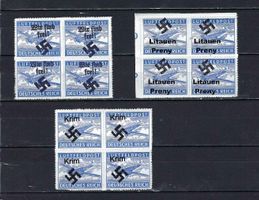 Luftfeldpost mit Aufdruck **