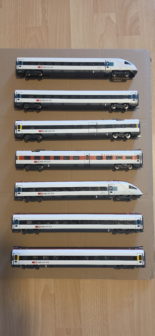 Roco Modelleisenbahnen: Roco ICN SBB Rabde 500 – Neu (gemäss Beschreibung) aus Bettlach von United83 2