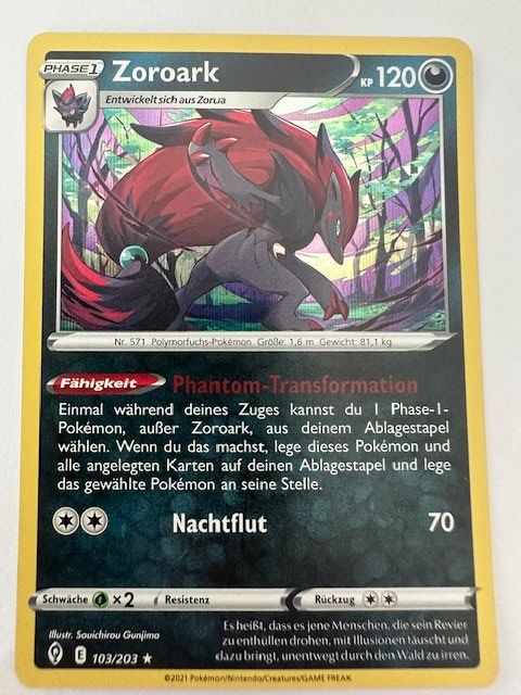 Pokémon Carte collezionabili: Zoroark - Holo - Pokemon – Nuovo (secondo la descrizione) da Nussbaumen AG venduto da Pika-Shop