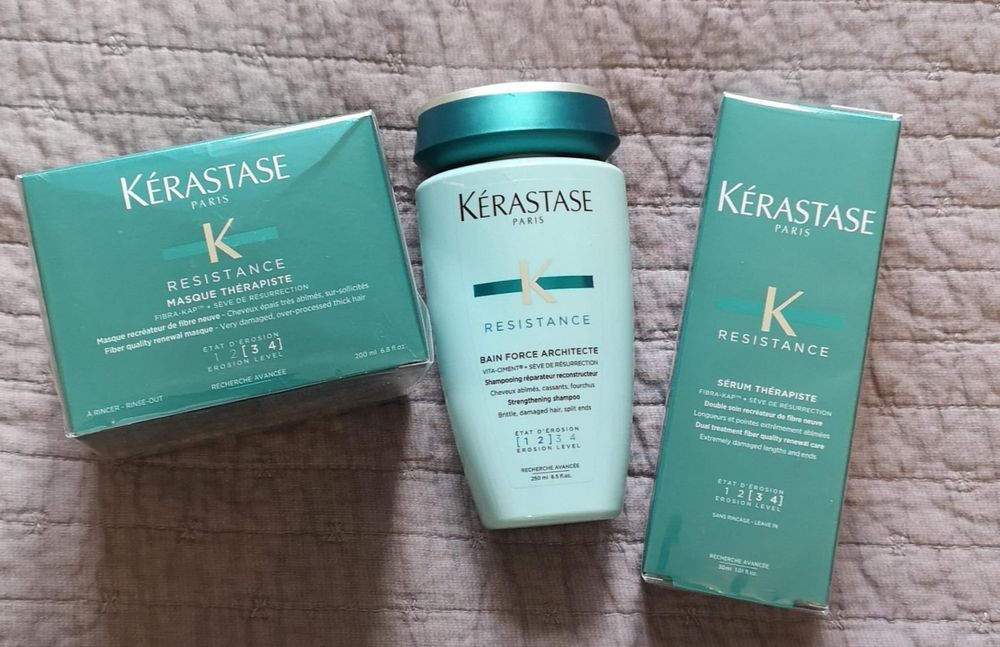KERAGOLD Pro Trio Haarpflege-Set – Sulfatfreies Shampoo 500 Ml, Maske 500 Ml & Serum 100 Ml Mit Keratin & Knoblauchextrakt