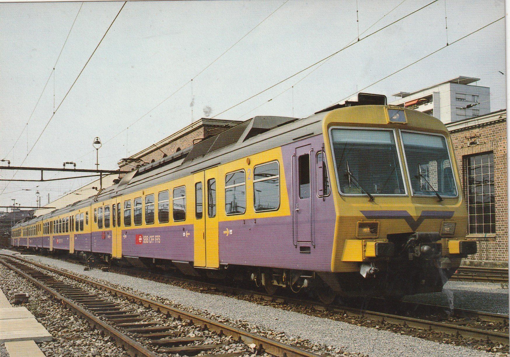 Cartoline postali: SBB  um 1983 – Usato da Lumbrein venduto da made02