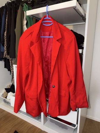 Roter Blazer Damen 3XL