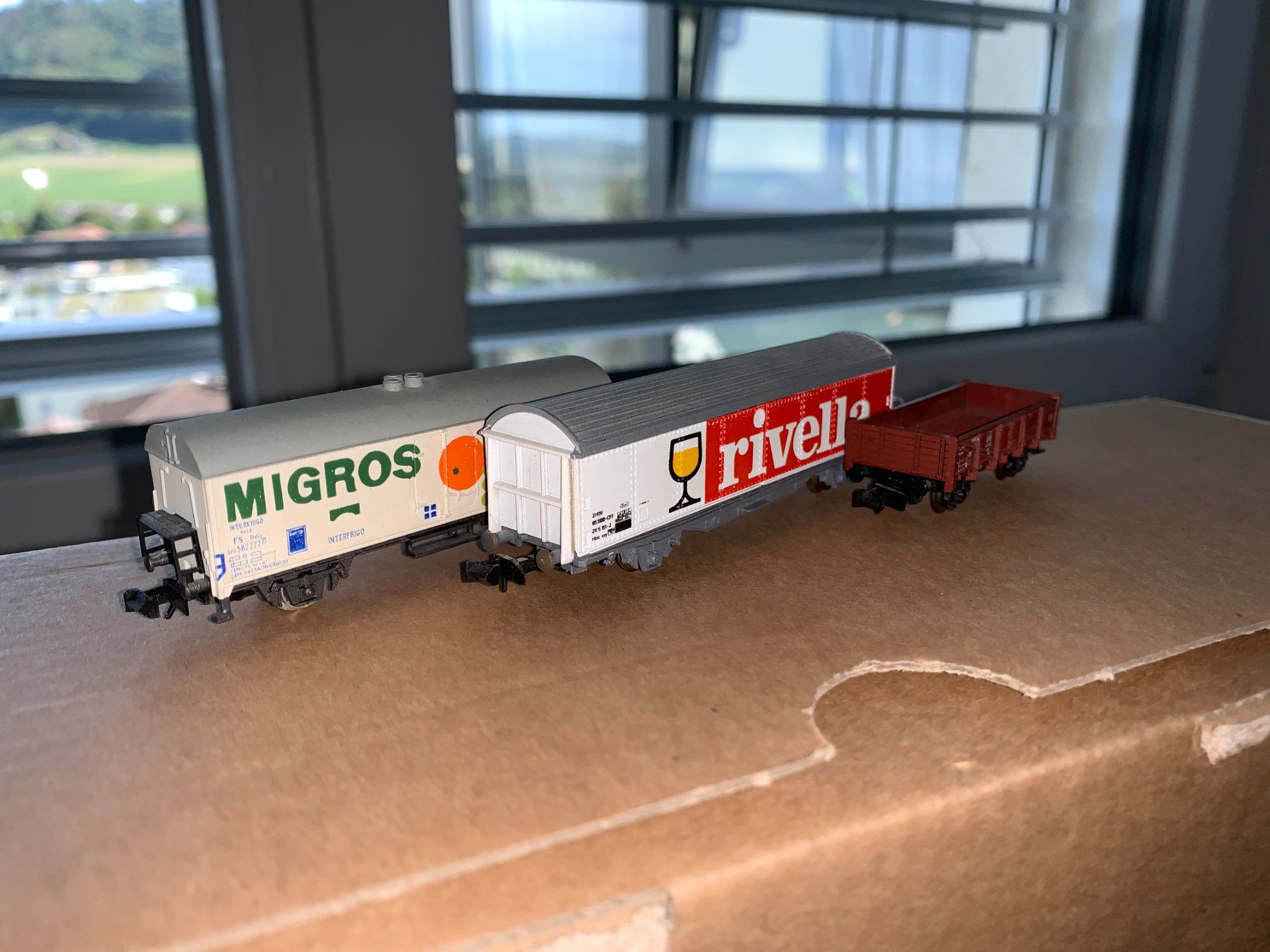 Modelleisenbahnen: 3 diverse Güterwagen – Gebraucht aus Belp von capowiga