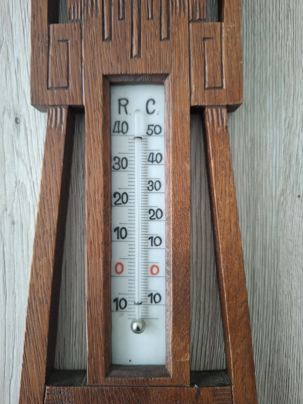 Sonstige antike Technik & Geräte: Sehr alter Jugendstiel Barometer Thermometer  – Gebraucht aus St.Gallen von bpeter01 2